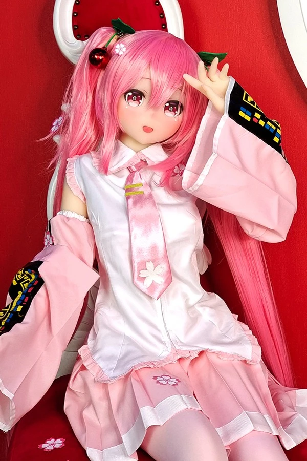 Autome Doll – Entzückende 145 cm große rosafarbene Sexpuppe mit Zwillingspferdeschwanz im Anime-Stil – Bewertung