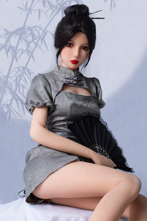 Realistische asiatisch-chinesische Sexpuppe Noelle mit 158 ​​cm von DIMU DOLL