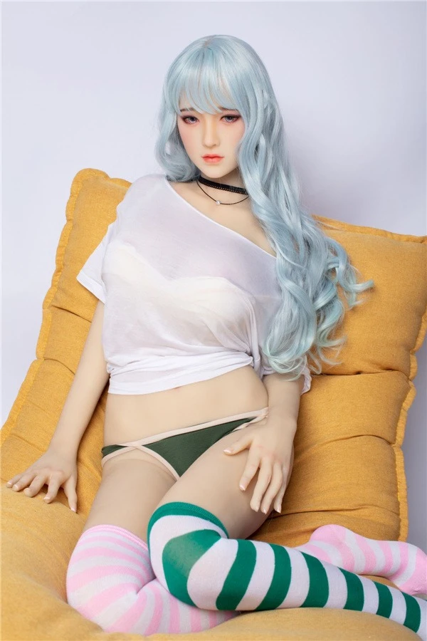 Galaxy Doll Janet 160 cm blaue Haare American Warehouse Sex Doll Review: Ein detaillierter Blick auf Realismus und Qualität