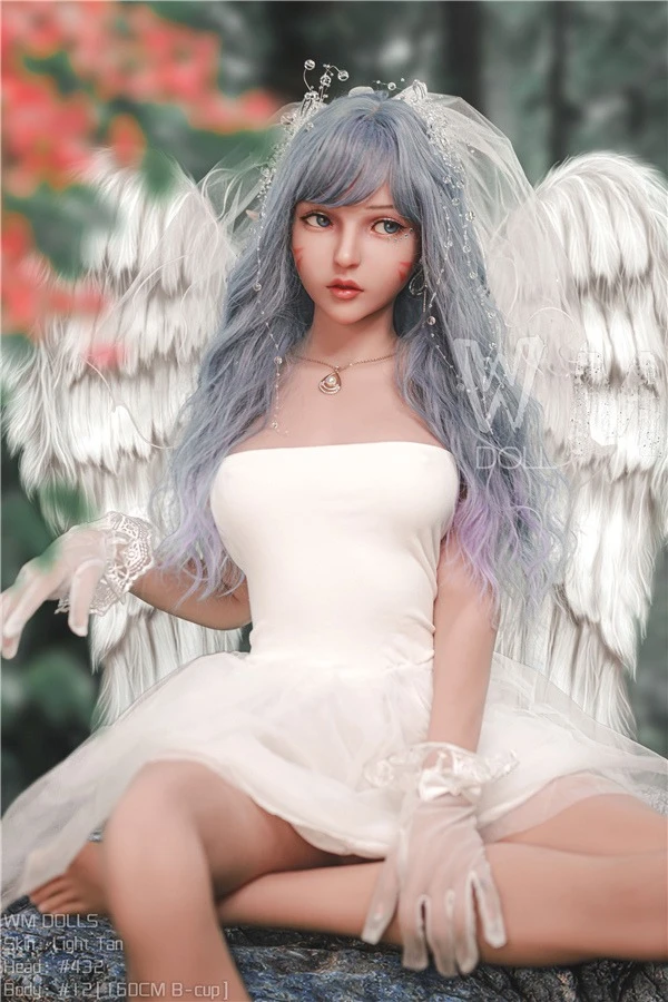WM Dolls Big Booty Fantasy Angel Sexpuppe Maggie 160 cm mit kostenlosem zweiten Kopf