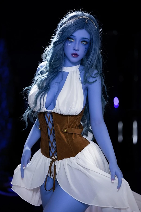 Aibei Doll enthüllt Carmen, eine atemberaubende 160 cm große, sexy blaue Sexpuppe mit kostenlosem zweiten Kopf