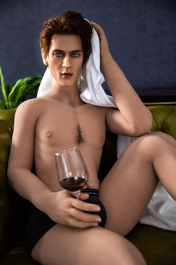 6YE Doll bietet kostenlosen zweiten Kopf mit sexy reifer männlicher Sexpuppe Nolan 173 cm 5 Fuß 8 Silikonkopf