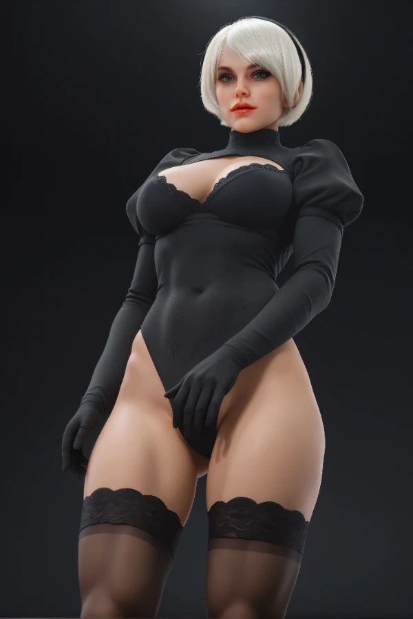 6YE Doll Muscle 2B Sex Doll NieR 162cm Testbericht: Beweglicher Kiefer und orale Struktur erforscht