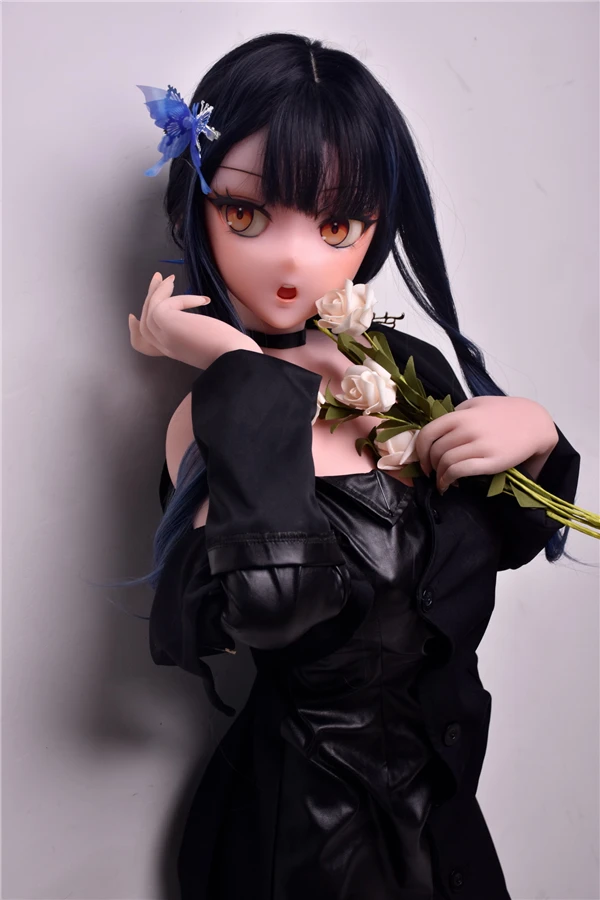 Elsa Babe – Entzückende Anime-Sexpuppe Hosokawa Hitomi im realistischen 148 cm großen Brünetten-Design
