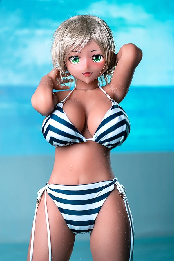 Autome Doll Rosemary – Entzückende Anime-Sexpuppe mit großen Brüsten und kurzen Haaren bei 155 cm