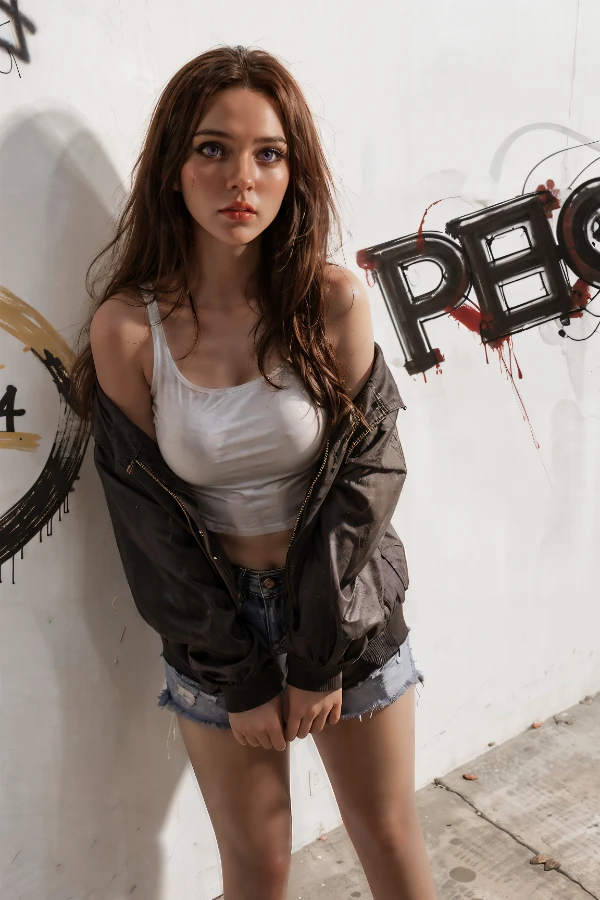 Dime Doll Aliyah, 160 cm, realistische Liebespuppe aus Silikon mit austauschbaren Köpfen und Körpern für ultimative Anpassung
