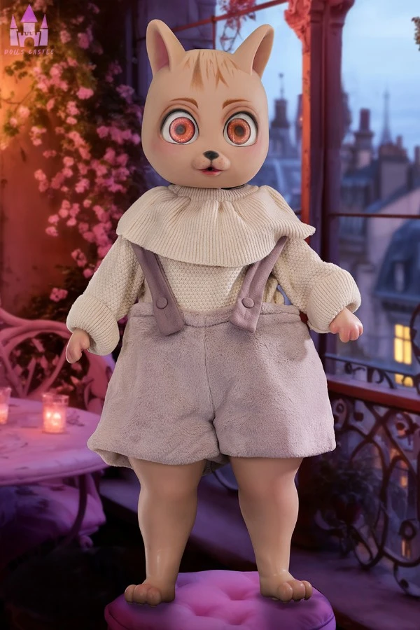 Dolls Castle Süße Katzen-Sexpuppe Bearrie mit nahtloser Kopf-Körper-Integration – Bewertung