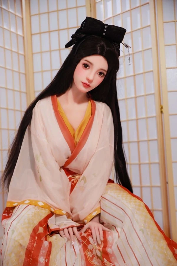 DIMU DOLL Alina 166 cm – Exquisite asiatische Silikonpuppe mit kurvenreicher Figur