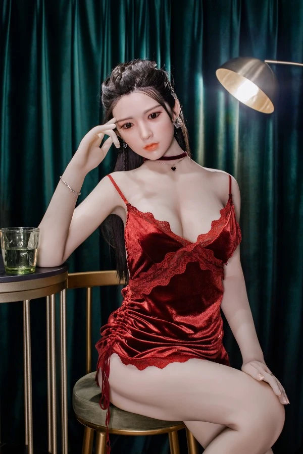 Dime Doll Yuki 170 cm weiße Haut Vollsilikon Sexpuppe Bewertung mit austauschbaren Kopf- und Körperoptionen