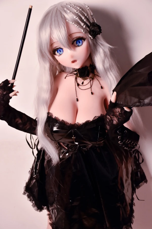 Review: Elsa Babe – Silberhaarige, großbrüstige Anime-Sexpuppe, Hayakawa Saaya, 148 cm