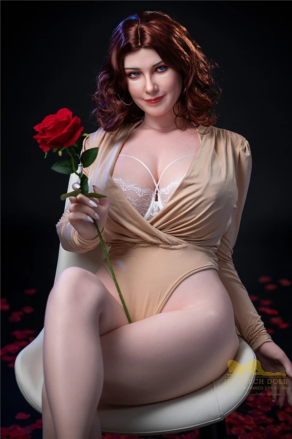 Premium Silikon Reife Milf Sexpuppe Ellen 160cm von Irontech Doll