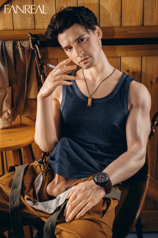 Fanreal Doll Review: Entdecken Sie den Reiz der sexy und gutaussehenden männlichen Sexpuppe aus Silikon, Henry, 173 cm groß