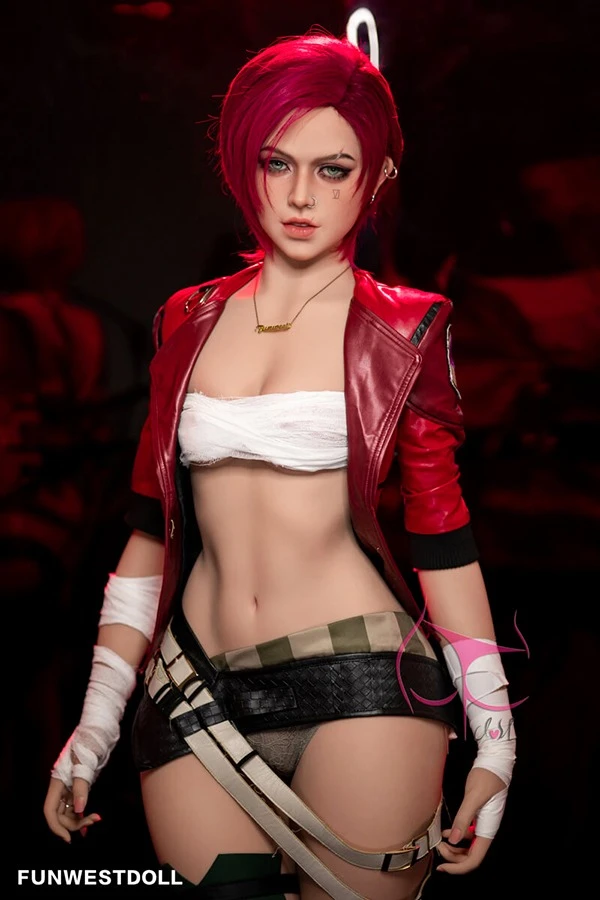 Entdecken Sie den Reiz der Funwest-Puppe: Lernen Sie Janna kennen, die 157 cm große, sexy, rothaarige Anime-Fantasy-Sexpuppe