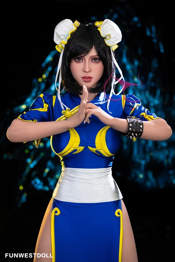 Funwest Doll – Chun Li Sexpuppe mit Fantasy-Thema, 155 cm