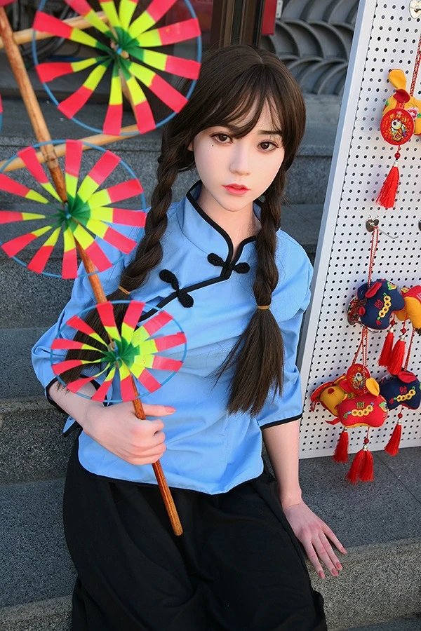 Fanreal Doll - Realistische lebensgroße asiatisch-chinesische Sexpuppe Qian 158 cm