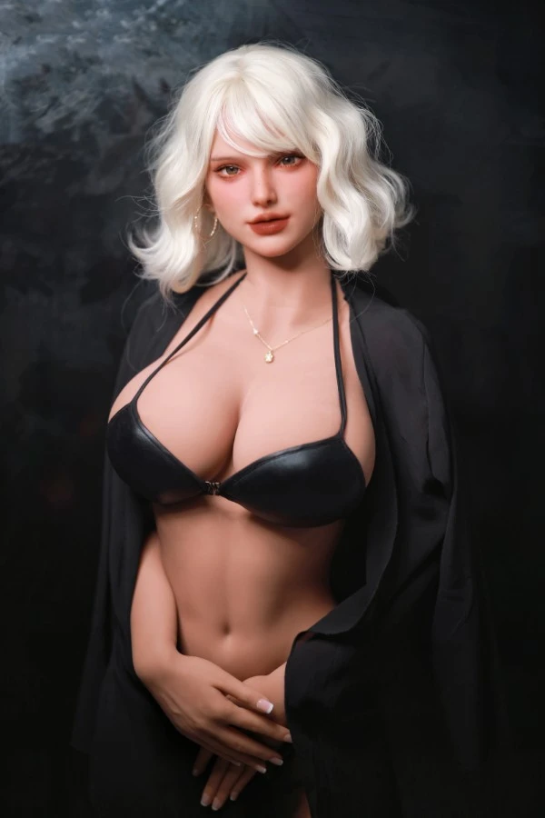 Fire Doll Silberne kurzhaarige vollbusige weibliche Sexpuppe Sage 166 cm mit kostenlosem zweiten Kopf – Bewertung