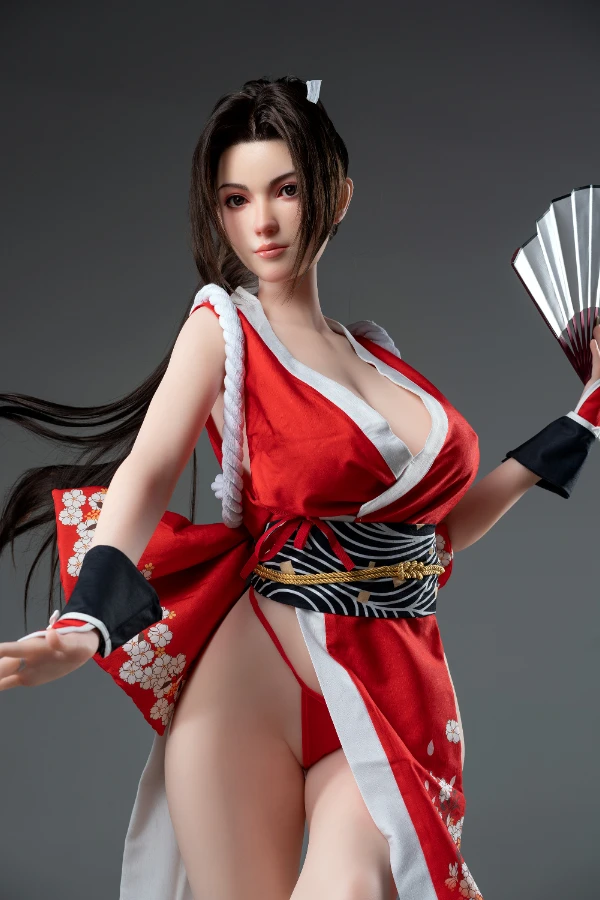Review: Game Ladys 165 cm große Mai Shiranui Sexpuppe aus The King of Fighters