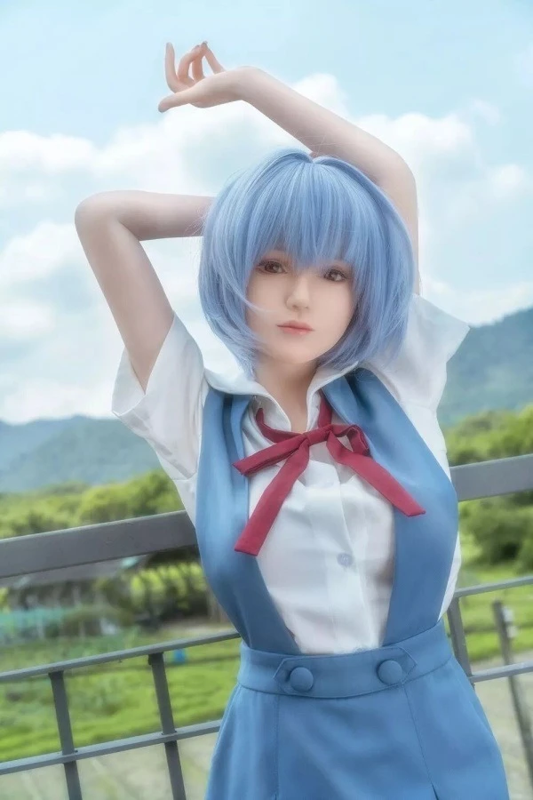 Superrealistische Silikon-Sexpuppe Rei Ayanami von Game Lady 156 cm Bewertung