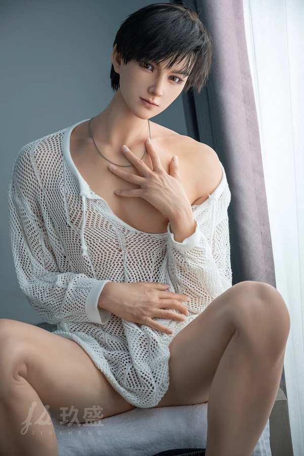 Jiusheng Dolls Veröffentlichung 2025: Die hübsche männliche Sexpuppe Gavin aus Silikon mit einer Größe von 180 cm