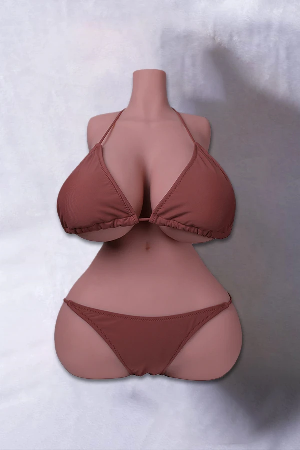 Vollbusige Sexpuppe mit großen Brüsten, Torso Gwen, 57 cm, umfassende Überprüfung und Analyse