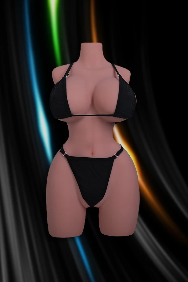 Sexpuppe mit großen Brüsten, Torso Azaria, 49 cm, umfassende Überprüfung und Analyse