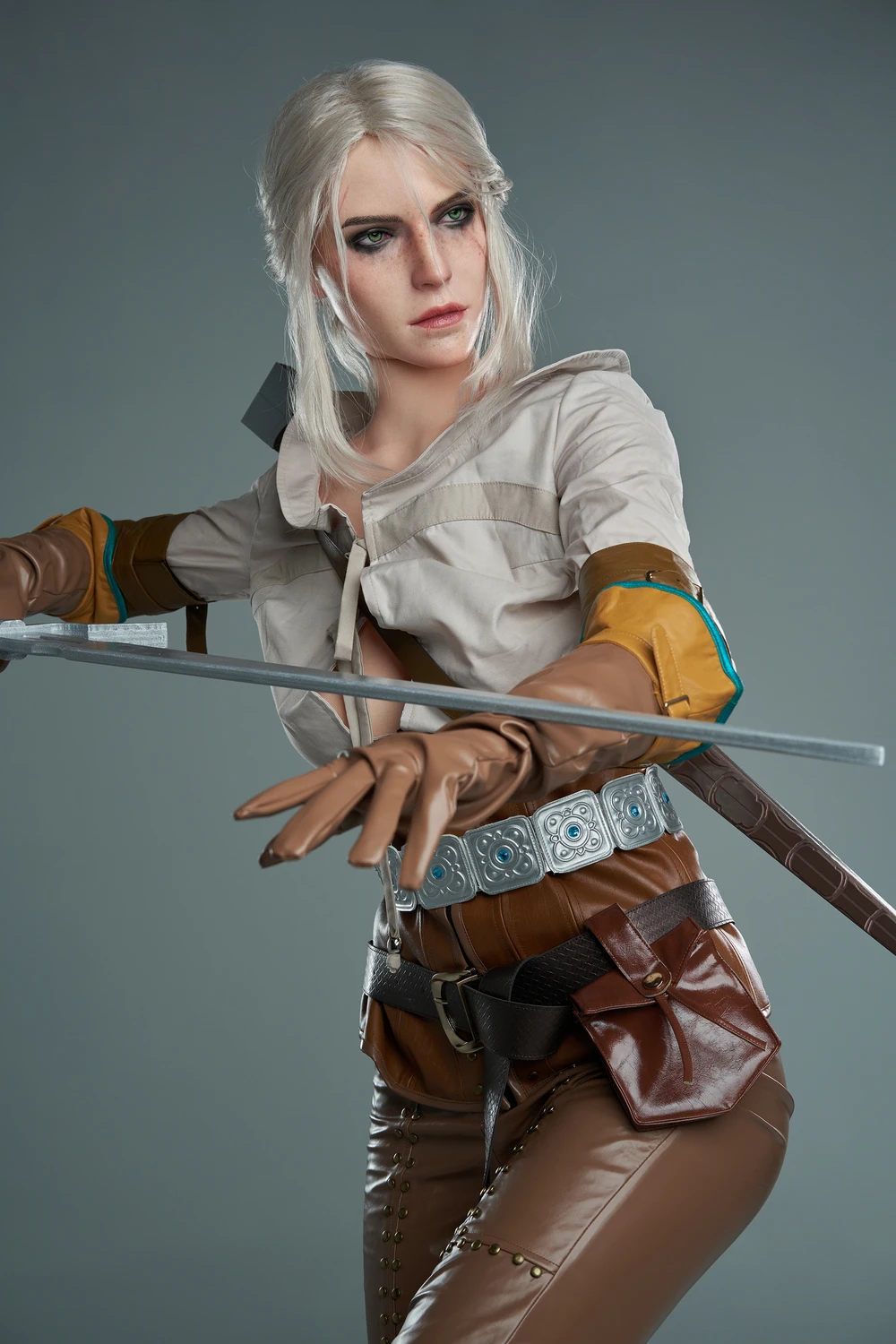 Hyperrealistische Ciri-Sexpuppe aus Witcher 3 von Game Lady 168 cm
