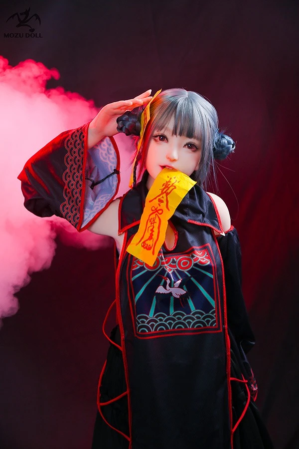 MOZU Doll – Entzückende 145 cm große, von Anime inspirierte Zombie-Sexpuppe Sarai mit kostenlosem Outfit