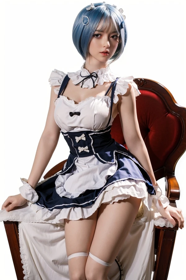 Review: Orange In's Rem 158 cm Anime Cosplay Sexpuppe mit beweglichem Kiefer und Mundstruktur