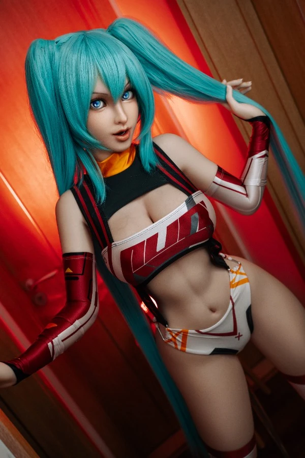 Orange In Hentai Anime Vollsilikon-Sexpuppe Selene 160 cm mit beweglichem Kiefer und Mundstruktur, detaillierte Überprüfung und Leistungsanalyse