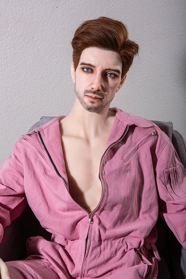 Qita Doll Damon 175 cm 5 Fuß 9 Realistische reife männliche Sexpuppe mit Silikonkopf