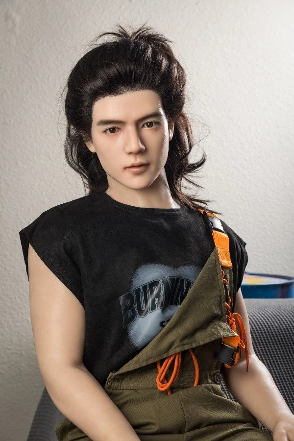 Qita Doll Andrew Sanfte, hübsche männliche Silikonpuppe mit einer Körpergröße von 177 cm