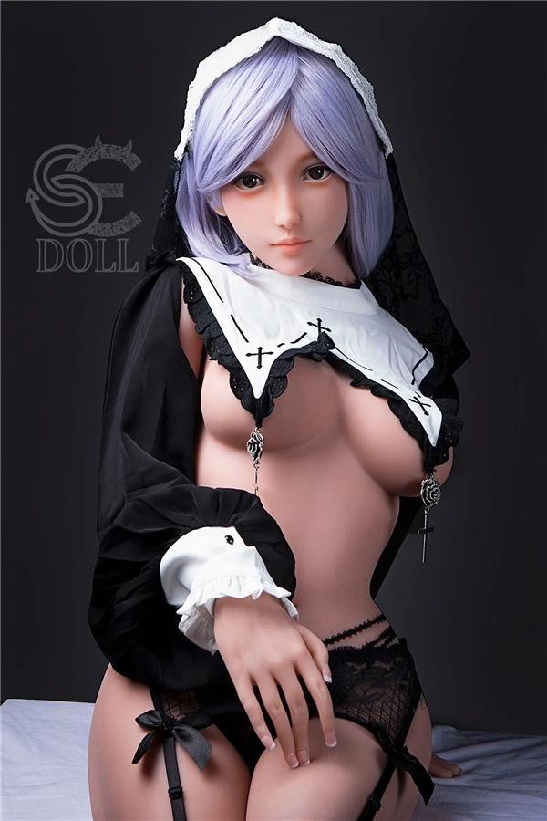 Entdecken Sie den Reiz von SEDOLLs Astrid: Eine 158 cm große Fantasy-Sexpuppe mit lila Haaren