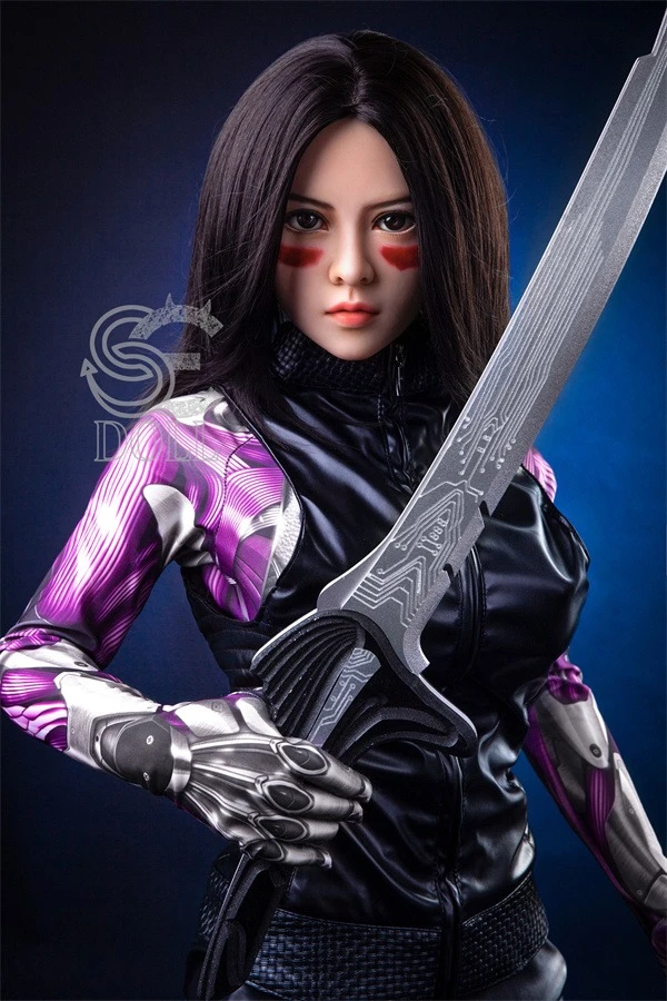 Erleben Sie die Lebensdauer des Realismus mit der SEDOLL Alita COS Emma 156 cm Sexpuppe