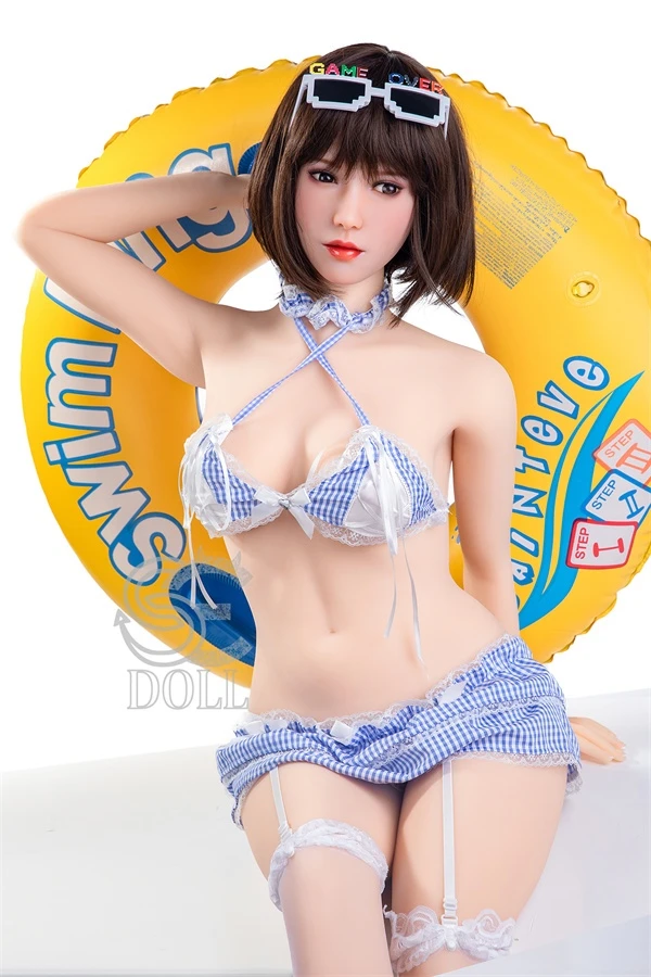 SEDOLL Lebensgroße realistische japanische Sexpuppe mit heller Haut, Rose-Modell, 163 cm