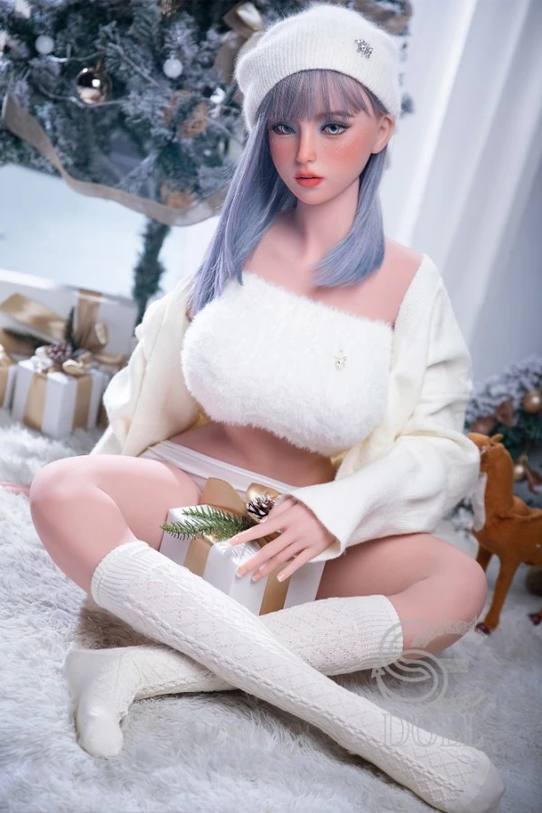 SEDOLL Madison 161 cm realistische Sexpuppe mit grauem Haar und üppigen Kurven