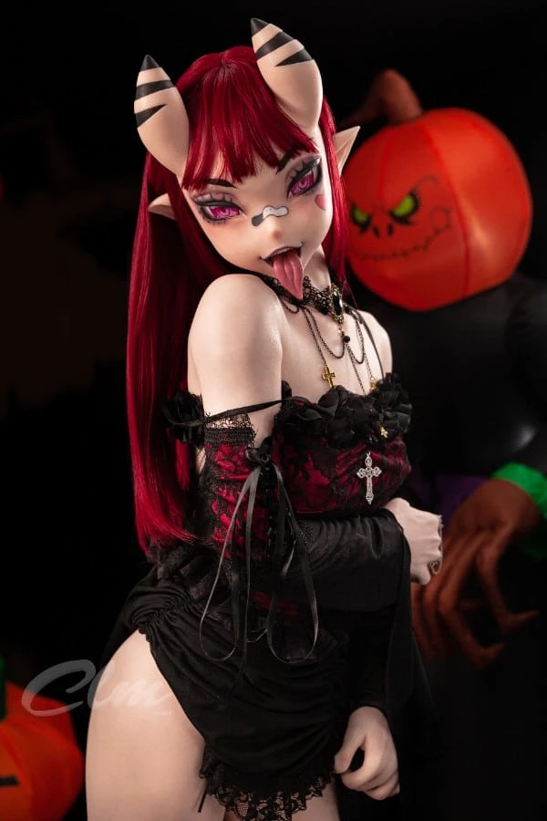 Climax Doll Anime-inspirierte Meru 157 cm große Sexpuppe mit beweglichen Fingern, realistischen oralen Funktionen und beweglichem Kiefer