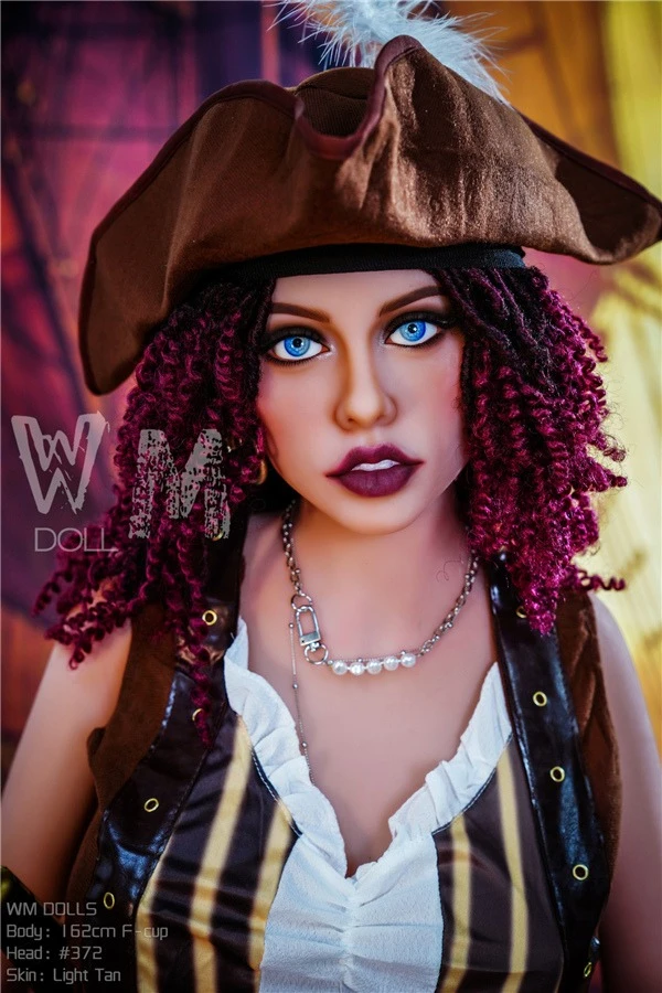 WM Dolls Isabella 162 cm, weibliche Piratenkapitänin, Sexpuppe mit kostenlosem zweiten Kopf