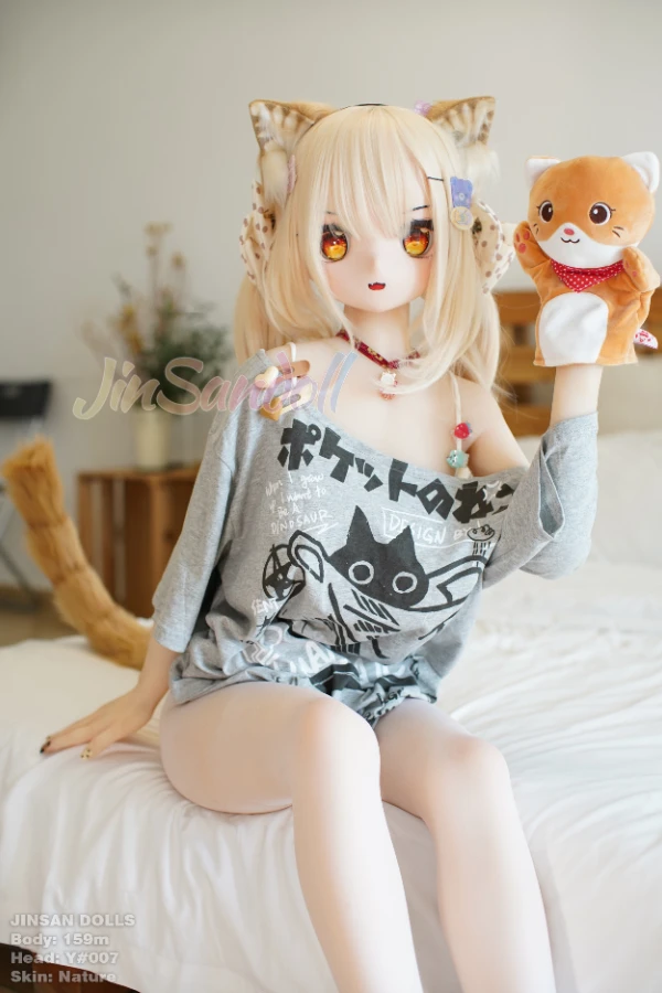 WM Dolls Alora 159 cm Anime-Sexpuppe im Test: Bezaubernde weiße Haut und kostenloser zweiter Kopf