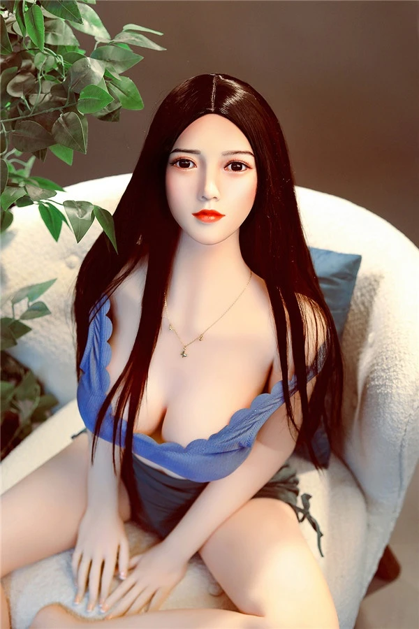 Realistische lebensgroße asiatische Sexpuppe Aurelia von SY Doll 158 cm