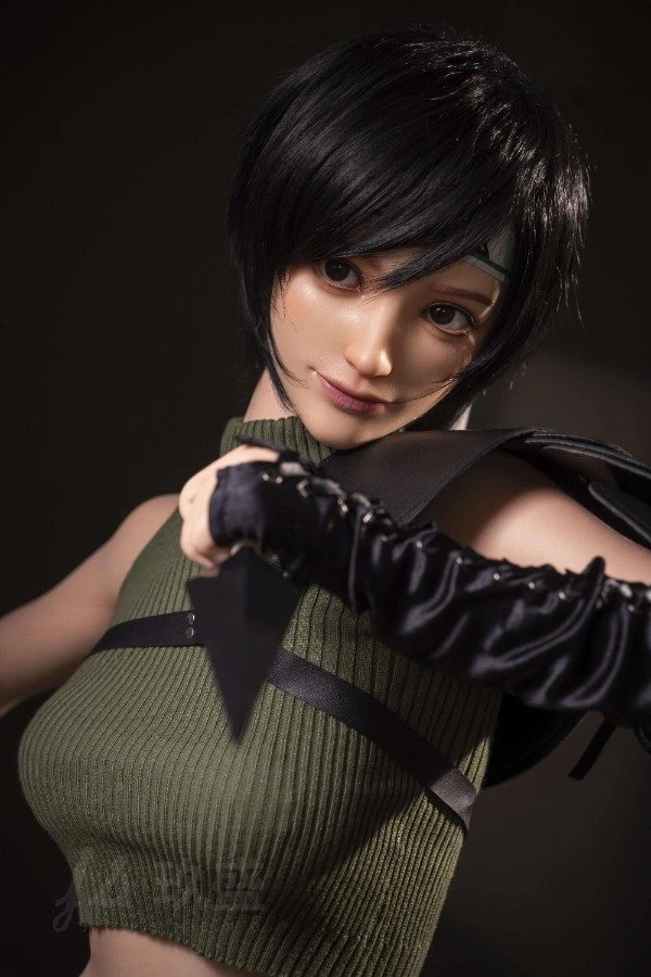 Jiusheng Yuffie Kisaragi Cosplay Silikon Sexpuppe 168cm Bewertung