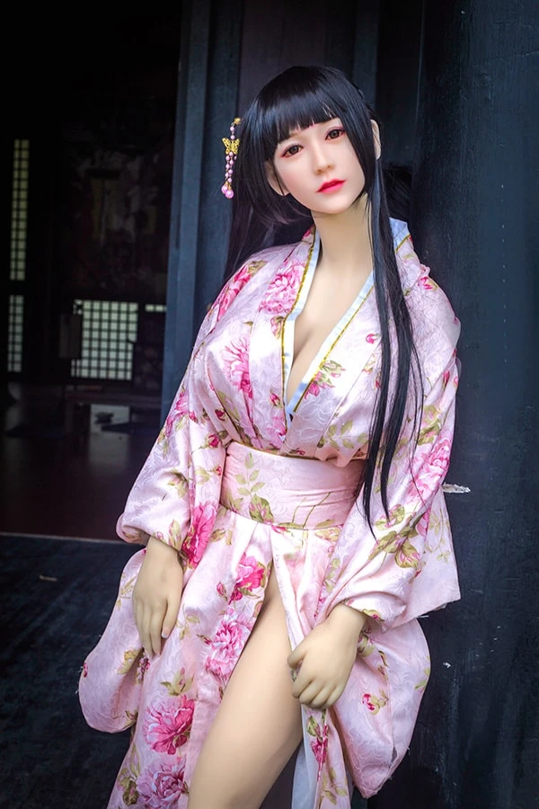 WM Dolls Japanische Sex-Liebespuppe Bonnie in Lebensgröße, 168 cm, mit kostenlosem zweiten Kopf
