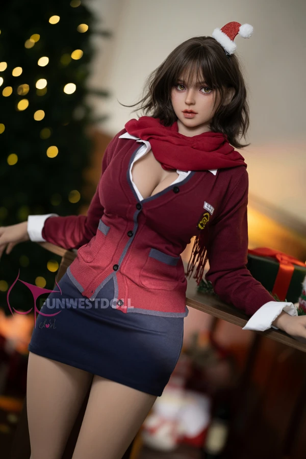 Funwest Doll Ashley 157 cm Testbericht: Eine festliche und verführerische Sexpuppe mit großem Hintern zum Anziehen zu Weihnachten