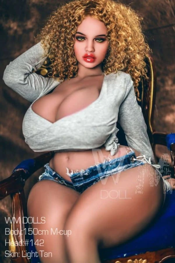 WM Dolls Catherine, 150 cm große Sexpuppe mit beeindruckenden Kurven und zusätzlichem zweiten Kopf