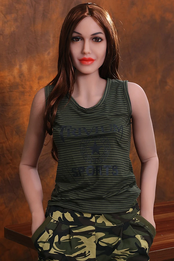 Priscilla 160 cm realistische Sexpuppe mit vollen Lippen von SY Doll